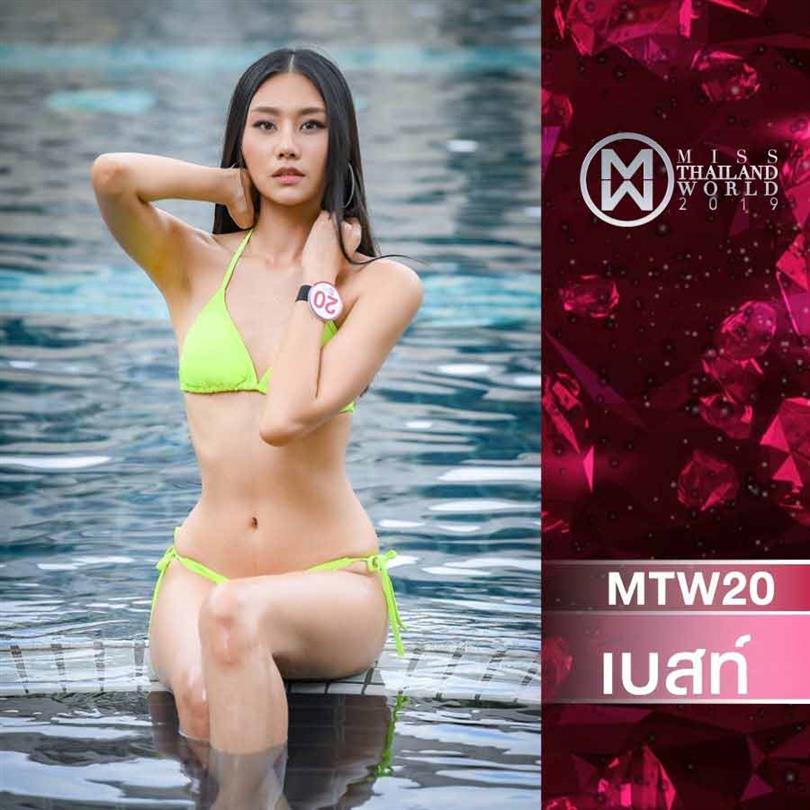 Our Favourites from Miss World Thailand 2019 Swimsuit Glam Shots
