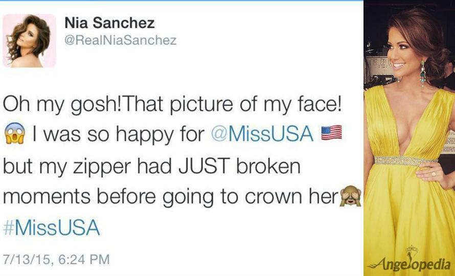 Miss USA 2014 Nia Sanchez clarifies on her expression