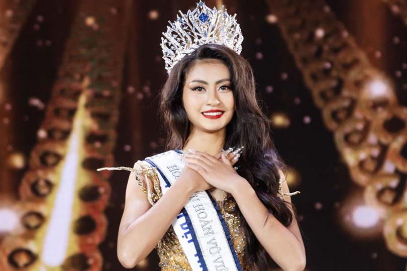 Bùi Th? Xuân H?nh crowned Miss Cosmo Vietnam 2023