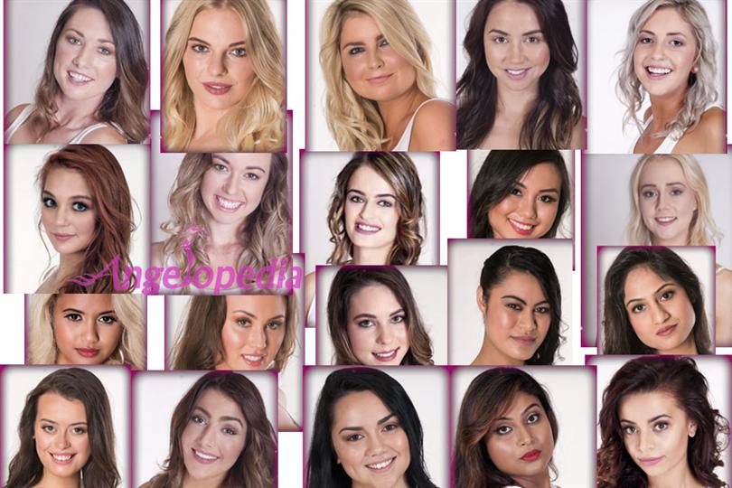 Miss Universe New Zealand 2016 Top 20 Finalists Announced