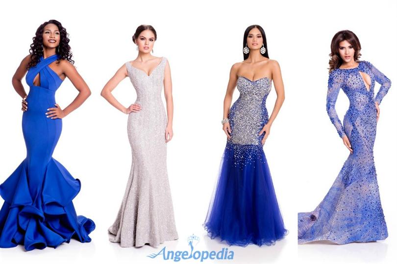 Miss Universe 2015 Delegates Evening Gown Photoshoot