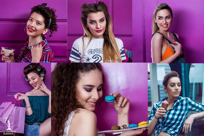 Miss Universe Albania 2016 finalists sizzle in various official photo shoots 