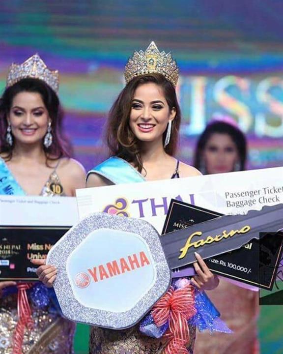 Miss Nepal 2018 winner Shrinkhala Khatiwada