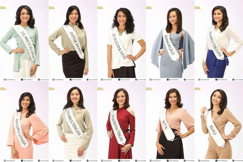Miss Indonesia 2017 Meet the finalists