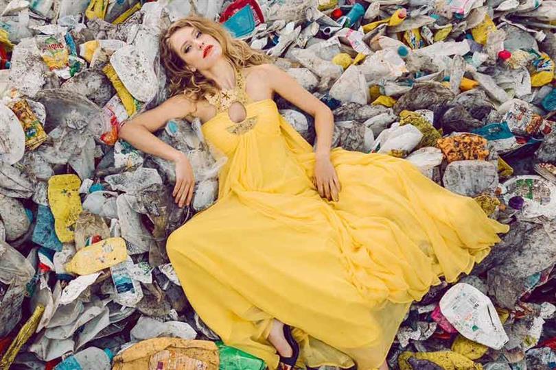 Netherlands’ Sharon Pieksma goes ecological with National Costume for Miss Universe 2019