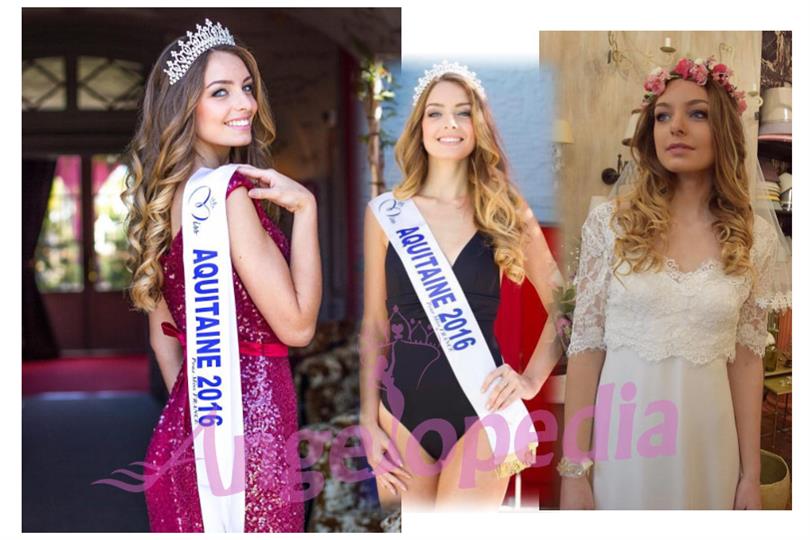 Axelle Bonnemaison crowned as Miss Aquitaine 2016 for Miss France 2017