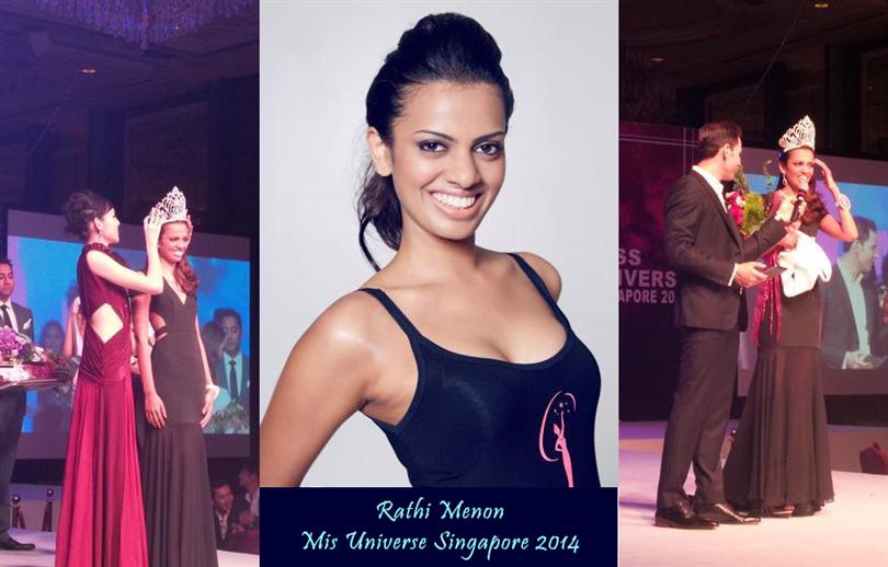 Rathi Menon Miss Universe Singapore 2014