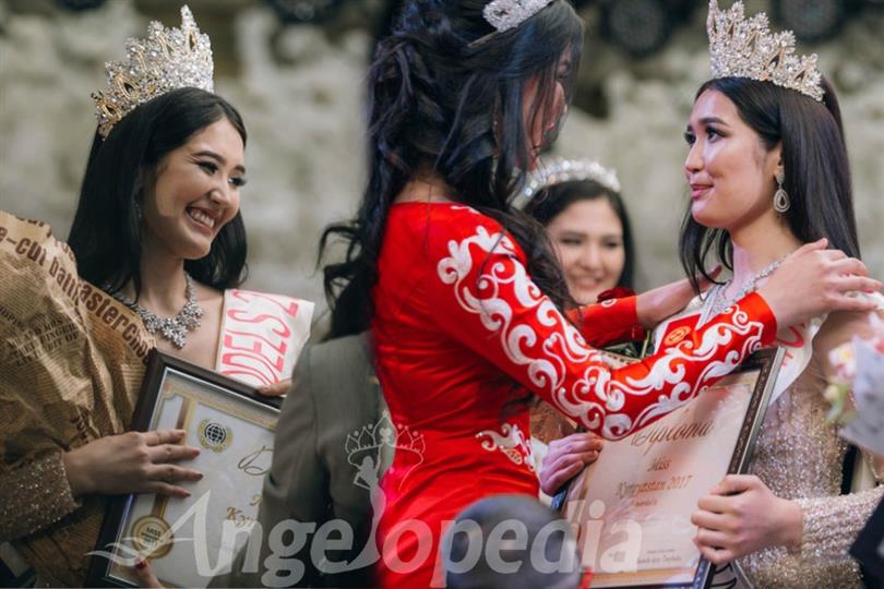 Begimay Karybekova crowned as Miss Kyrgyzstan 2017