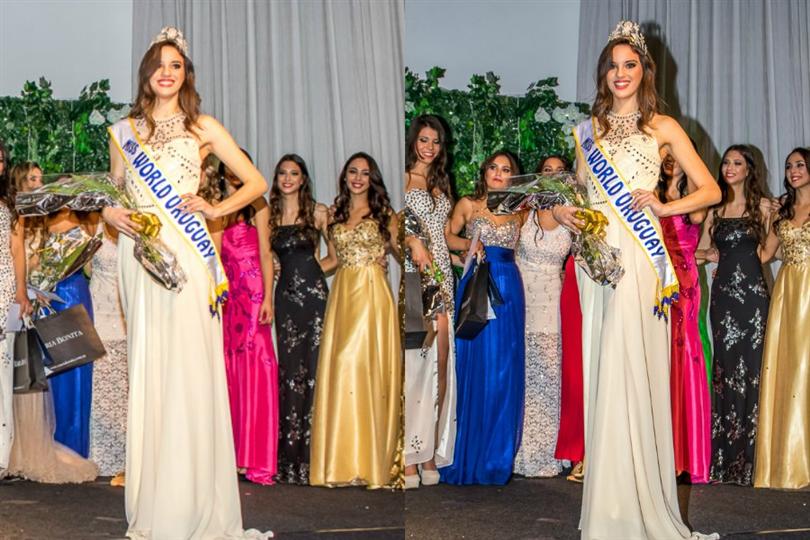 Romina Trotto crowned as Miss Mundo Uruguay 2016