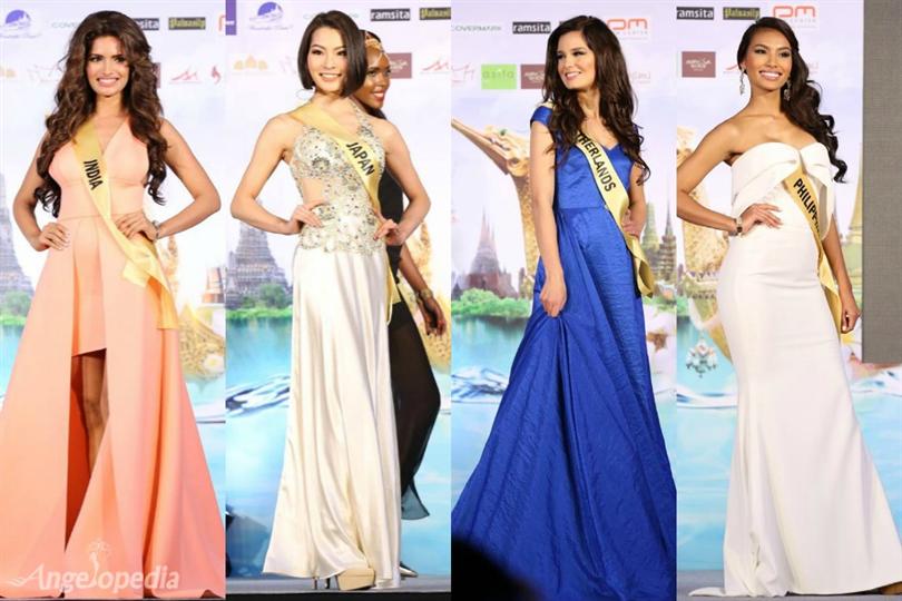 Miss Grand International 2015 contestants welcome ceremony and Press Conference 