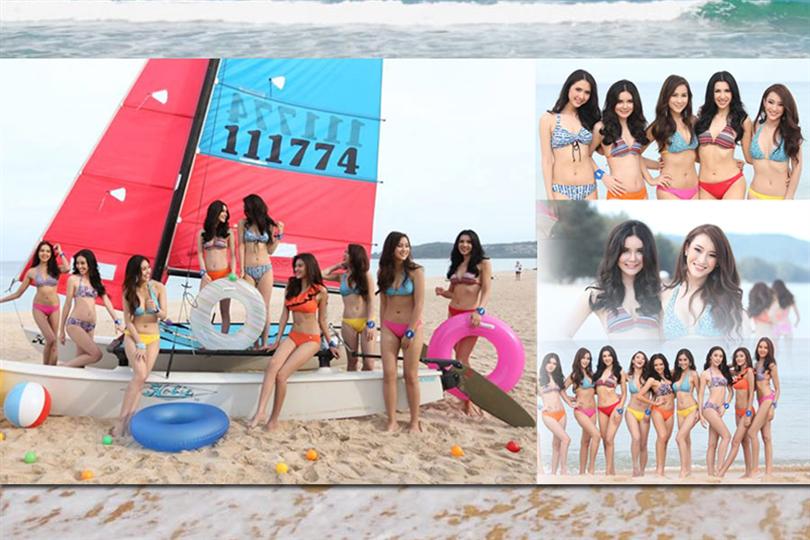 Miss Thailand World 2016 beauties "Shine On The Beach" 