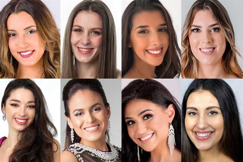 Monica Santos Miss Vale Do Tejo 2020 Olivia Azevedo Miss Porto 2020 Sandy Veloso Miss Vale Do Sousa 2020 Ines Nabeiro Miss Alto Altenjo 2020 Gabriella Rodriguez Miss Viana 2020 Maria Lopes Miss Vila Real 2020