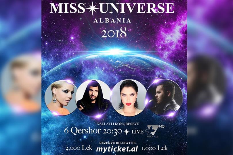 Miss Universe Albania 2018; surprises and special guests