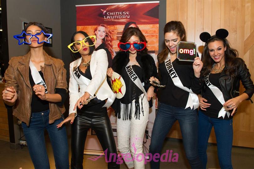 Miss Universe 2015: When the beauties get funky at the Chinese Laundry Event!