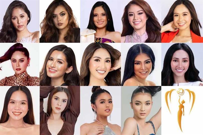 Chrisdalyn Abrenica representing Fil-Com Dubai, UAE Jayra Aliyah Olvinada representing Cadiz City Gemma Tac-An representing Jagna, Bohol Jarizz Borcelas representing Sagay City Jasmine Paguio representing Fil-Com Toronto, Canada Bea Cecilio representing Las Pinas City Trina Martinez representing Makati City Justiene Ortega representing City of Manila
